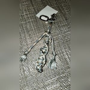 Hand Crafted Braided Paracord Camo  Keychain. Unisex.